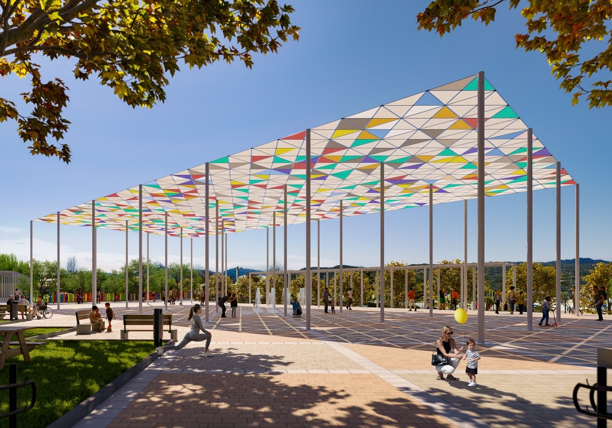 Foto de Parque Santo Cristo en Cártama, Málaga